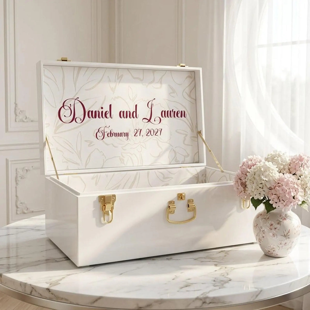 Bridal Gown Keepsake Chest